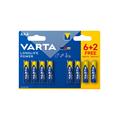 PILA LR03 AAA 6+2u ALC VARTA