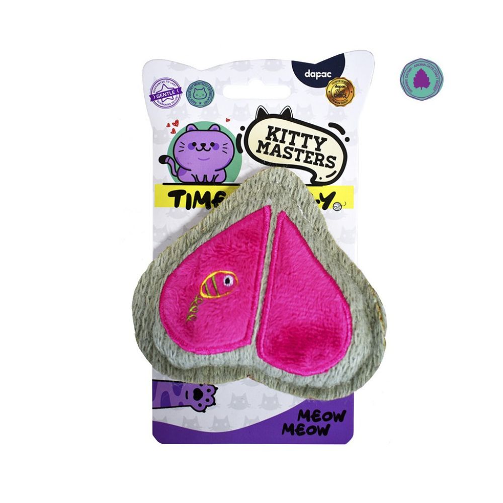 Kitty Masters Time to Play Corazón Bicolor con Catnip