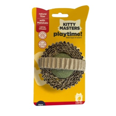 Kitty Masters Time to Play Mini Rascador Kraft Vertical con Cat