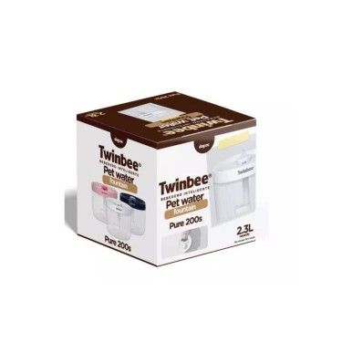 Bebedero Fuente Twinbee Inteligente Pure Water 2,3L