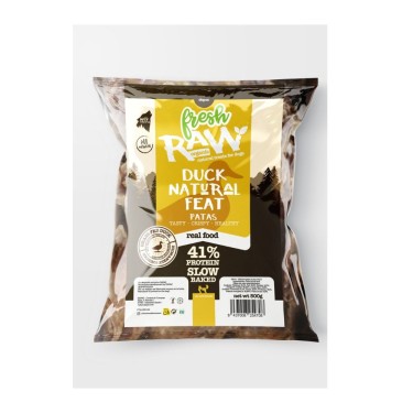 Fresh Raw Patas de Pato Snack Natural 500 g
