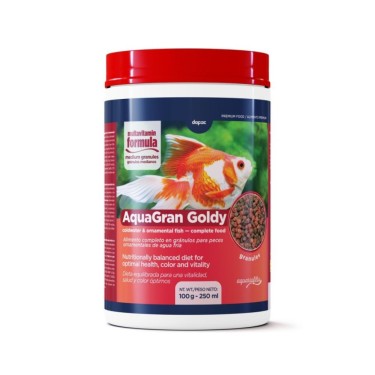 AquaGran Goldy Gránulos Peces Rojos 100ml
