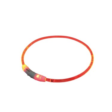 COLLAR FLASH RECARGABLE LED ROJO