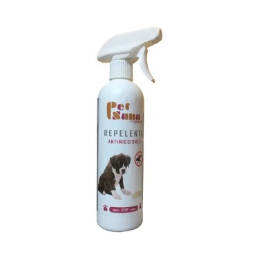 PET SANA REPELENTE ANTIMICCIONES 500ML PARA PERROS Y GATOS