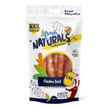 SNACK FRESH NATURALS CHICKEN TWIST