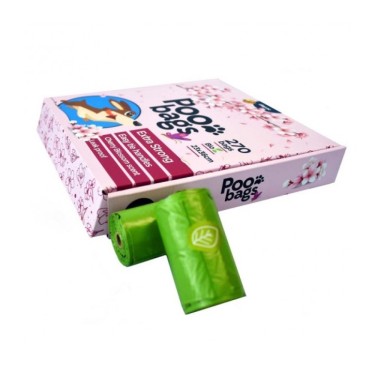 DAPAC POO BAGS FLOR DE CEREZA 270 UNIDADES