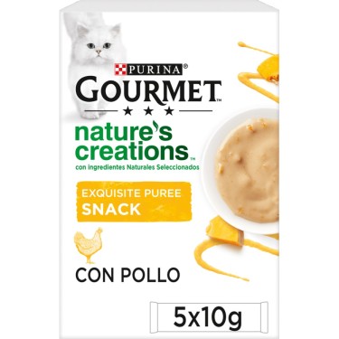 GOURMET PUREE POLLO 5X10