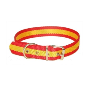 COLLAR NYLON BANDERA ESPAÑA 55CM