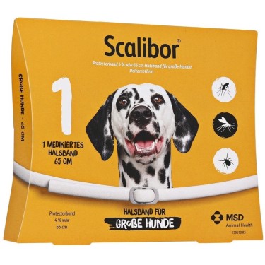 ANTIPARASITARIO SCALIBOR DOG 65CM