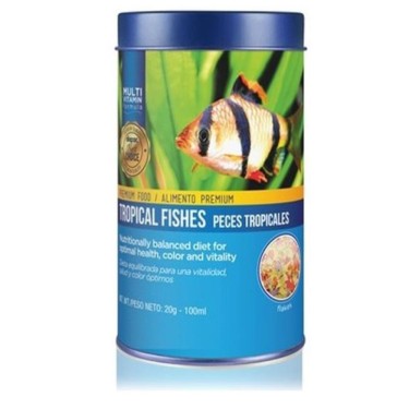 Alimento para peces tropicales 100ml