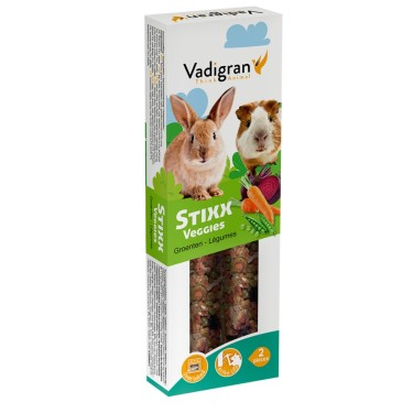 Alimento snack stixx conejo de verduras 115gr