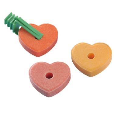Lamidas de corazon de sal para roedores