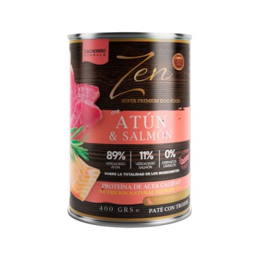 ZEN DOG PATE ATUN - SALMON 400 G