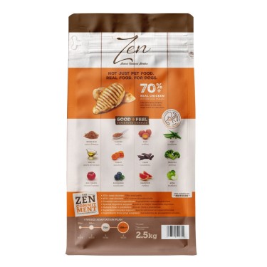 Zen Low Grain Puppy Medium Large Parte Trasera