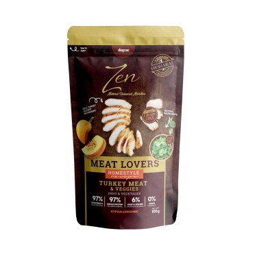 ZEN POUCHES MEAT LOVERS PAVO