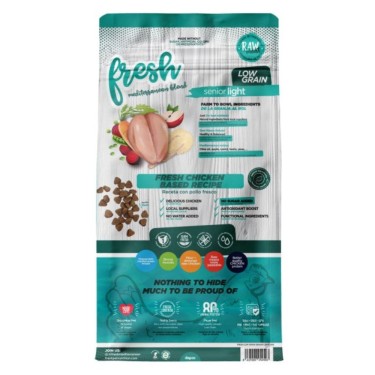 DOG FRESH SENIOR LIGHT 12 Kg composicion