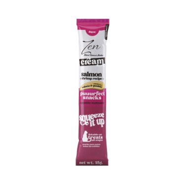 Zen Cream Salmón & Gambas, pack 4x15 g
