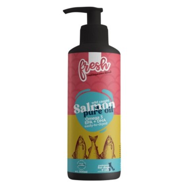 Fresh Aceite de Salmón 500 ml suplemento natural rico en Omega3