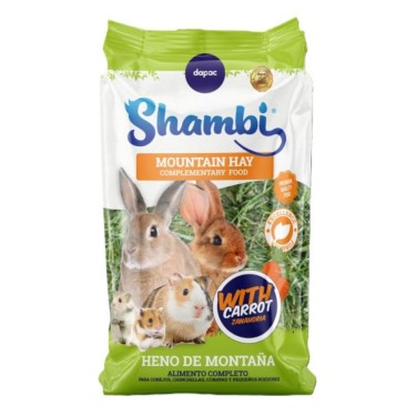 Heno Dapac Zanahoria 500 g + 200 g alimento roedores