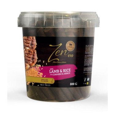 Zen Natural Balanced Nutrition Cordero 800g barritas para perro