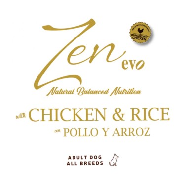 Zen Natural Balanced Nutrition Pollo 800 g barritas para perros