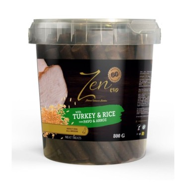 Zen Natural Balanced Nutrition Pavo 800 g barritas para perros