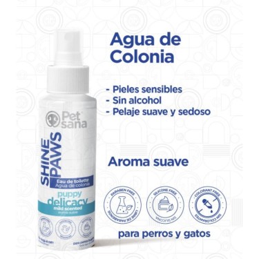 Shine Paws Colonia Puppy 100ml PetSana para cachorros