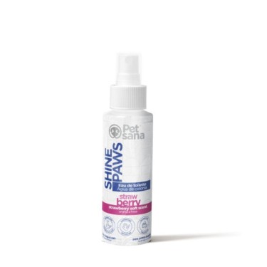 Shine Paws Colonia Fresa 100ml PetSana para perros y gatos