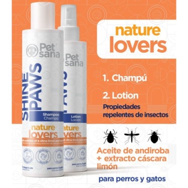 Shine Paws Loción Repelente Anti-insectos 300ml PetSana