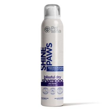 Shine Paws Dry Shampoo 300ml Champú en Seco Pet Sana