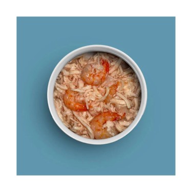 amanova lata gatos pollo y gambas