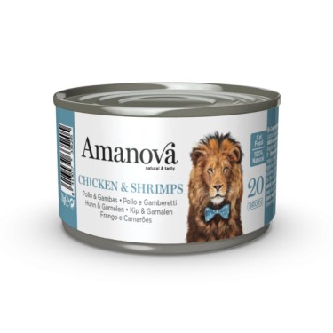 Amanova pollo y gambas