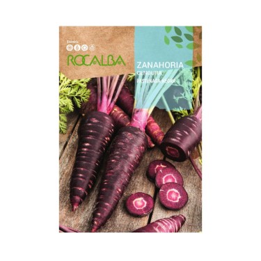 Semillas de Zanahoria Pastenaga Negra