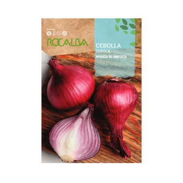Semillas cebolla morada de amposta
