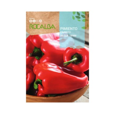 Pimiento dulce de españa semillas